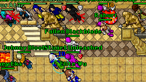 Fallen Blackblade on screen