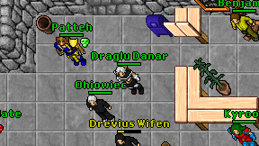 Draglu Danar on screen
