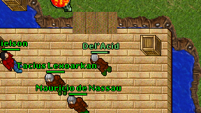 Del'Acid on screen