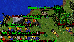 Darkness Stricken on screen
