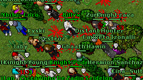 Distant Hunter on screen