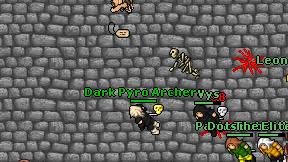 Dark Pyro Archerz on screen