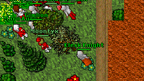 Klesk Knight on screen