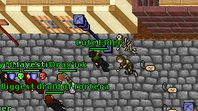 Cute Elder on screen