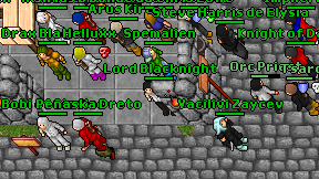 Lord Blacknight on screen