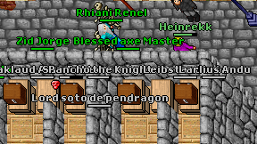 Blessed axe Master on screen