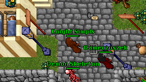Knight Simpls on screen