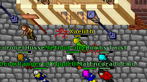 Xaelith on screen