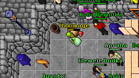 Haximage on screen