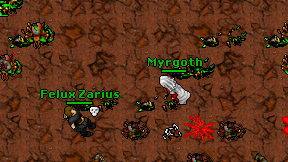 Myrgoth on screen