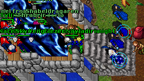 Dixblaze on screen