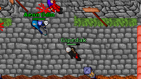 Gipedak on screen