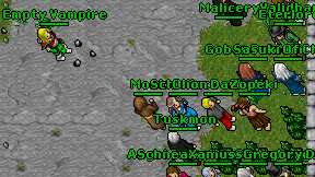 Empty Vampire on screen