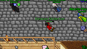 Demon Skiletor on screen
