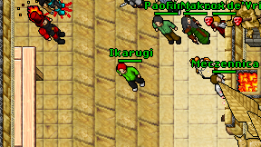 Ikarugi on screen