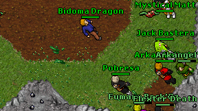 Bidoma Dragon on screen