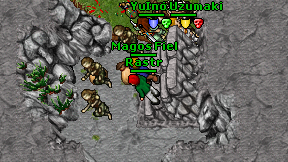 Rastr on screen