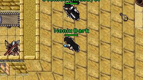 Nonix Dark on screen