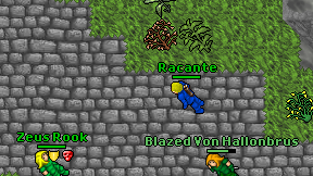 Racante on screen