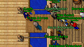 Trun Atron on screen