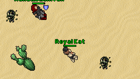 Royal Kat on screen