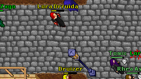 Lora Drruida on screen