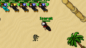 Isarak on screen