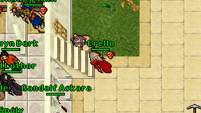Erello on screen