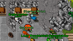 Eternal Wrist on screen