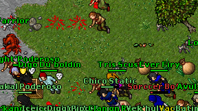 Lonely shoter on screen