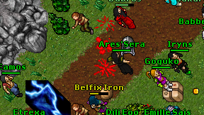 Ares'Sera on screen