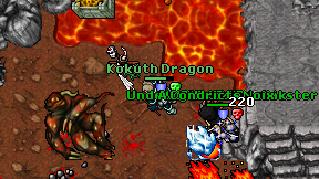 Kokuth Dragon on screen