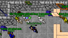 Linchking on screen