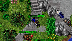 Diego Evil on screen