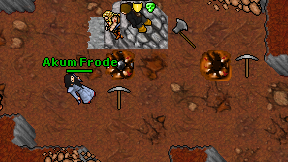 Akum Frode on screen