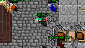 Dizone on screen