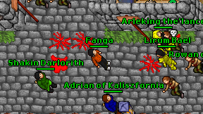 Fanga on screen