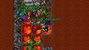 Cronos'daemor on screen