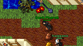 Dark Pharoh on screen