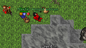Master knight adrian on screen