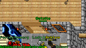 Outsite on screen