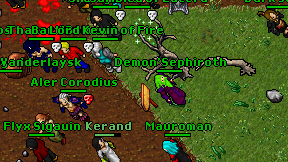 Demon'Sephiroth on screen