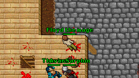 Floyd the mage on screen