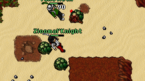 Zioomal'Knight on screen