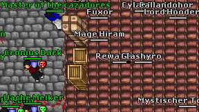 Mage Hiram on screen