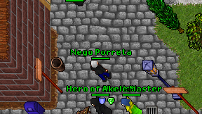 Nego Porreta on screen