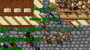 Mestra Healing on screen