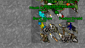 Burk Grov on screen