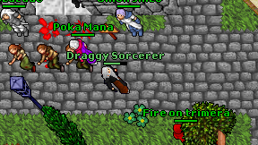 Draggy Sorcerer on screen