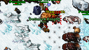 Deliusek Knight on screen